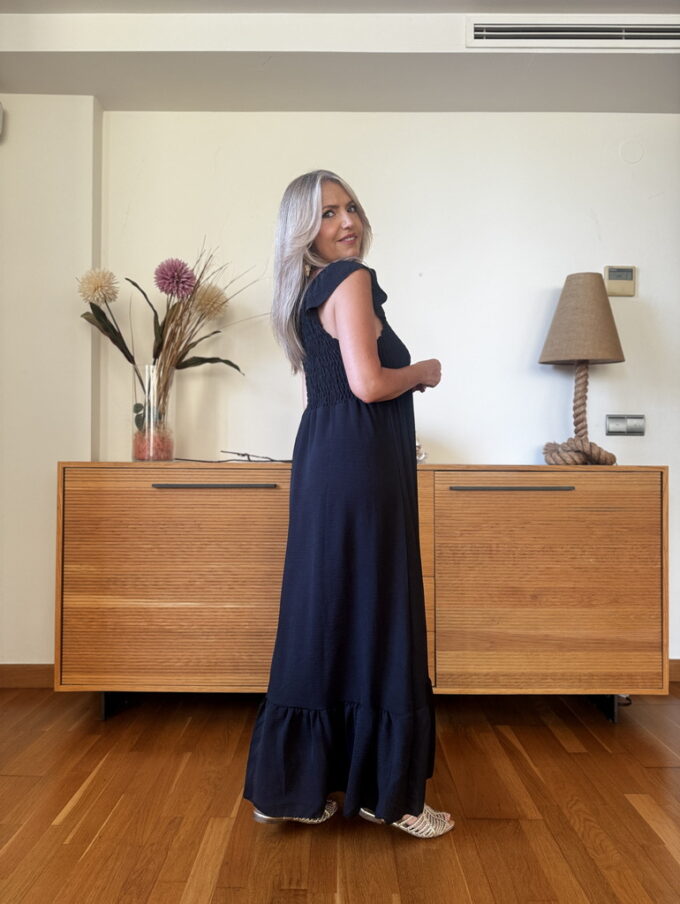Vestido Básic Fruncido