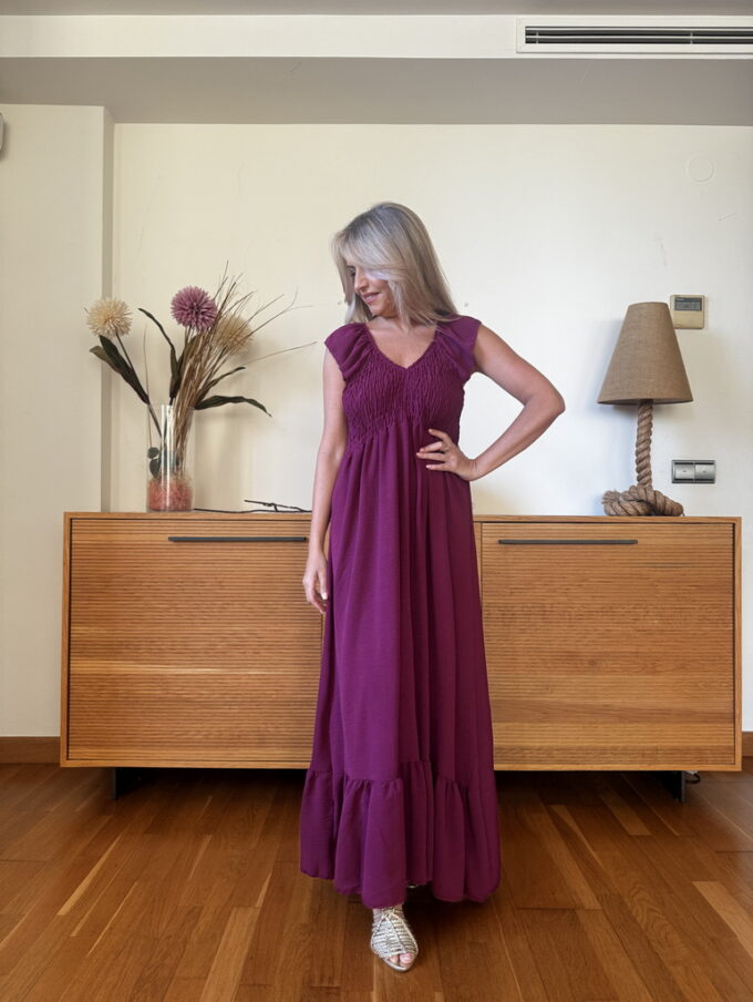 Vestido Básic Fruncido