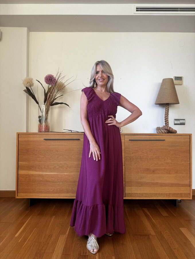 Vestido Básic Fruncido