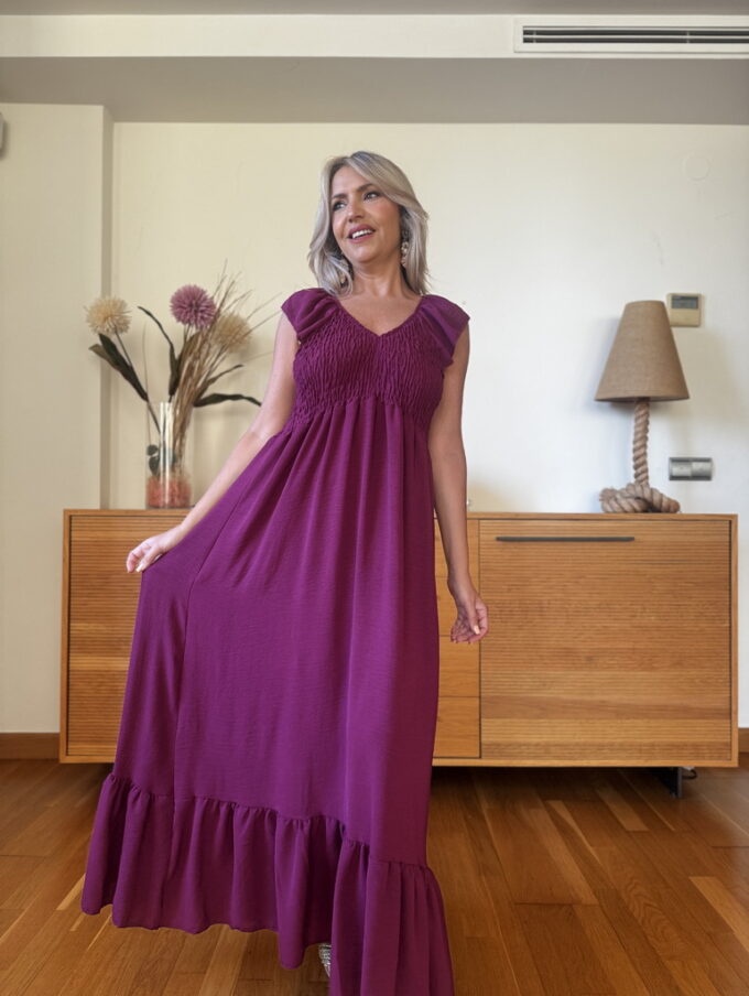 Vestido Básic Fruncido