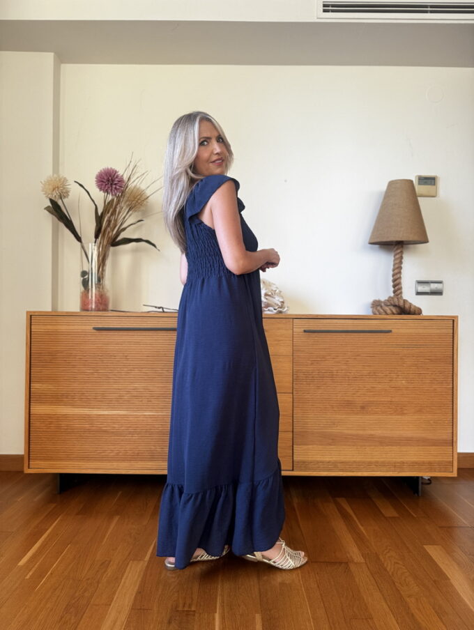 Vestido Básic Fruncido