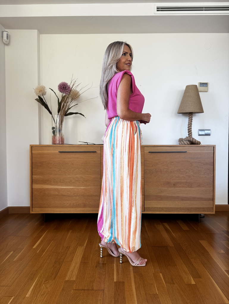 Pantalon Estampado Patente - Imagen 4