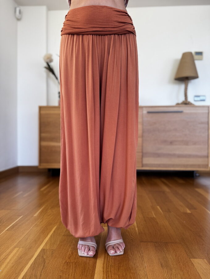 Pantalon Patente Pliegues