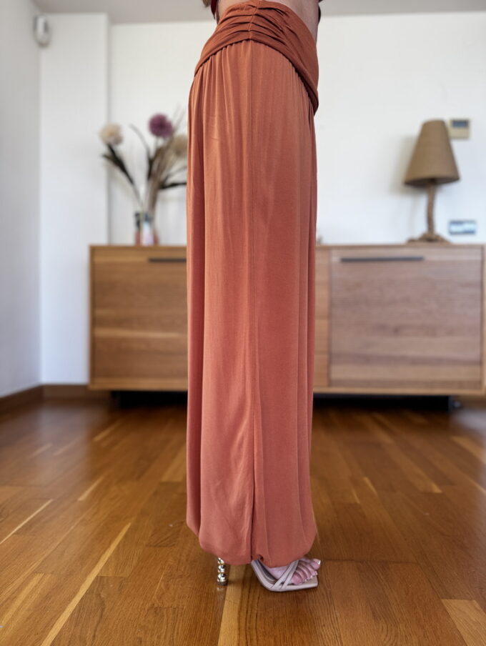 Pantalon Patente Pliegues