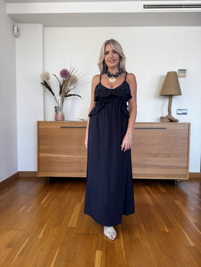 Vestido Superior Volantes