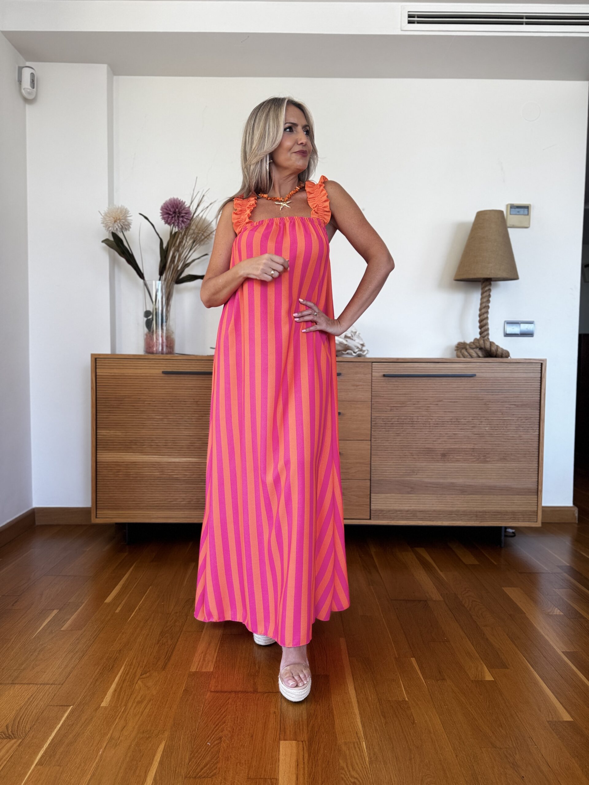 Vestido Tiranta Volantes - Imagen 5