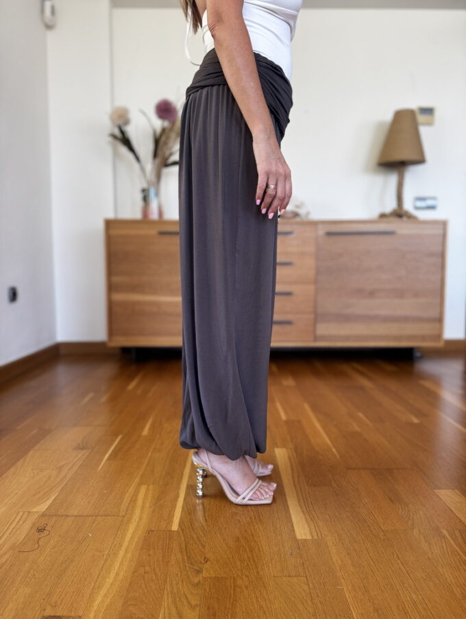 Pantalon Patente Pliegues