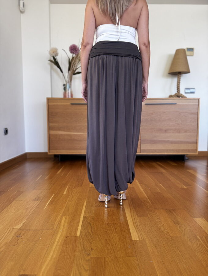 Pantalon Patente Pliegues