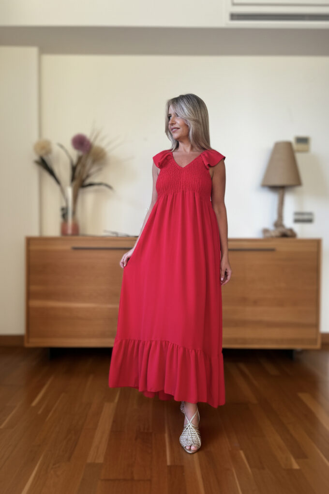 Vestido Básic Fruncido