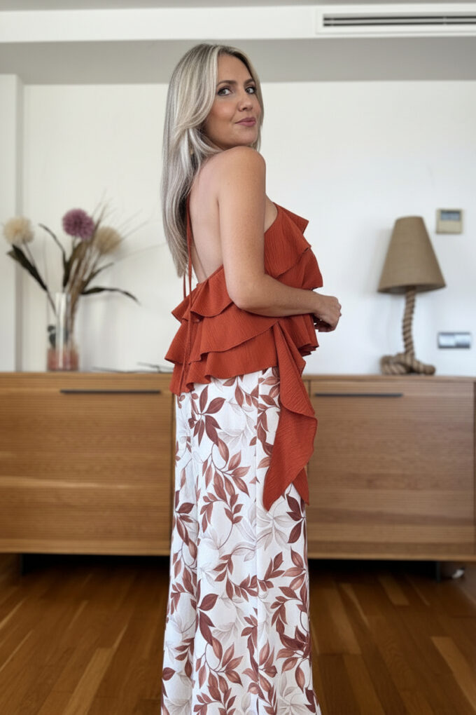 Blusa Volantes