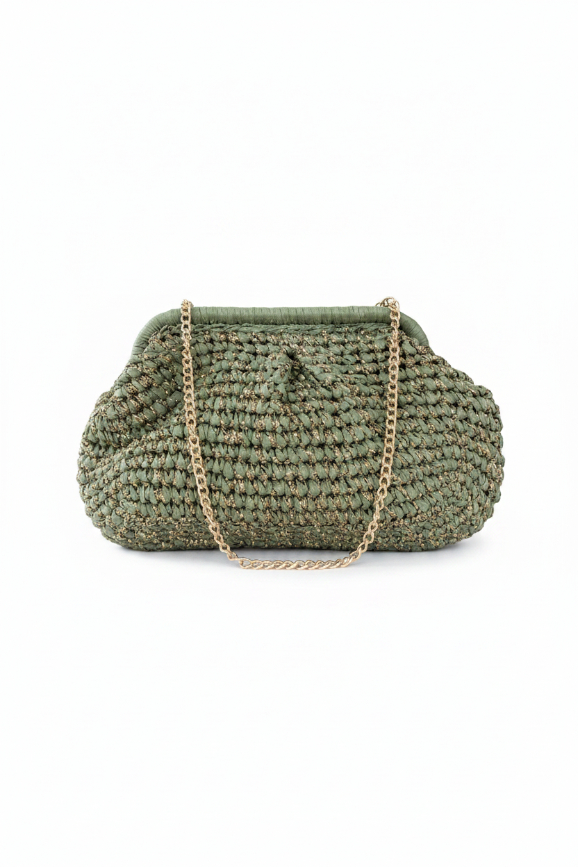 Bolso Cartera Rafia - Imagen 2
