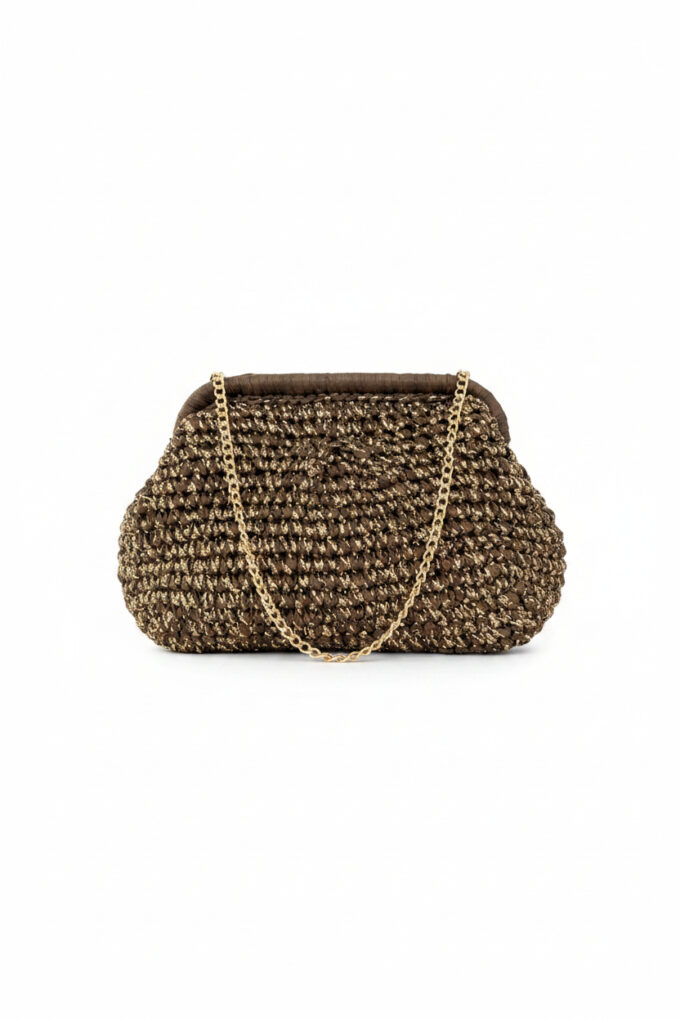 Bolso Cartera Rafia