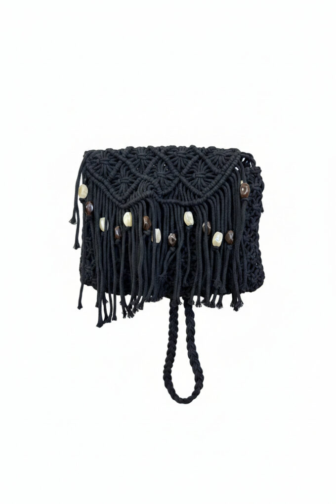 Bolso Cuerdas Piedras