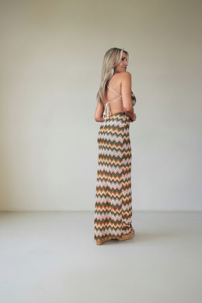 Vestido Hilo Zig Zag