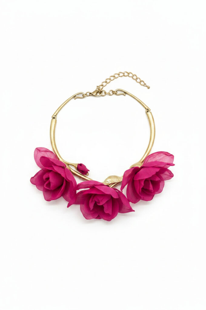 Collar Pétalo Tela