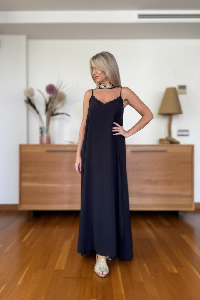 Vestido Lencero Largo