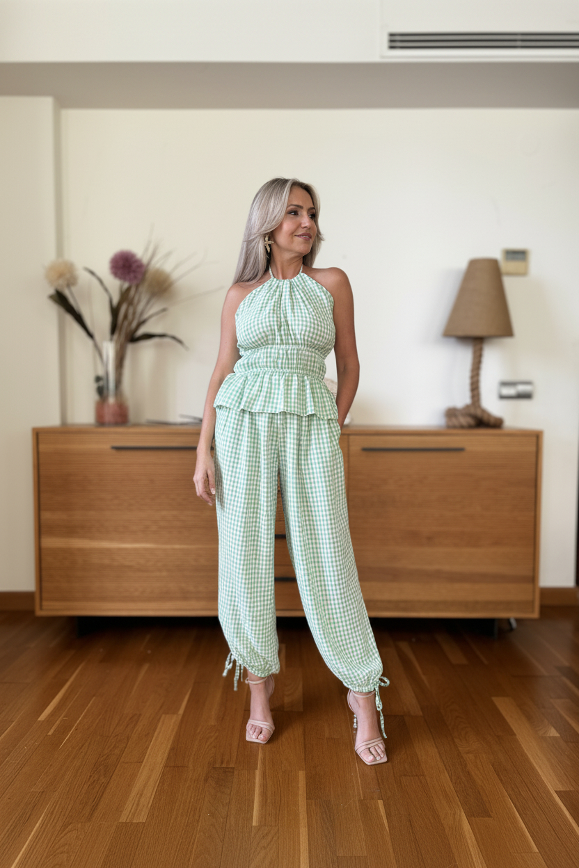 Pantalon Cordón Vichy