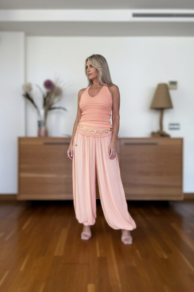 Pantalon Patente Pliegues