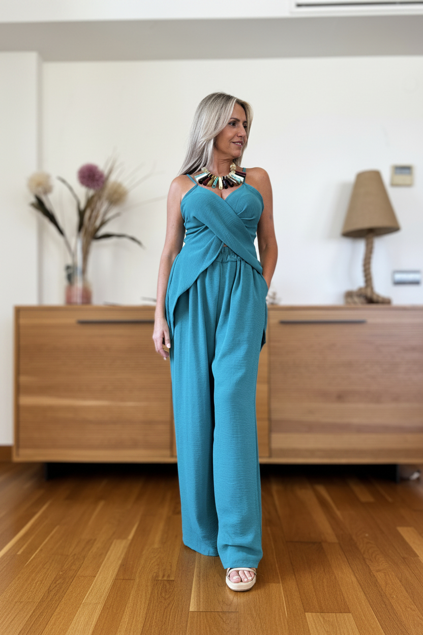 Conjunto Blusa Cruzada - Imagen 8