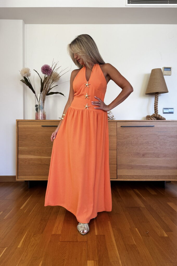Vestido Largo Estrellas
