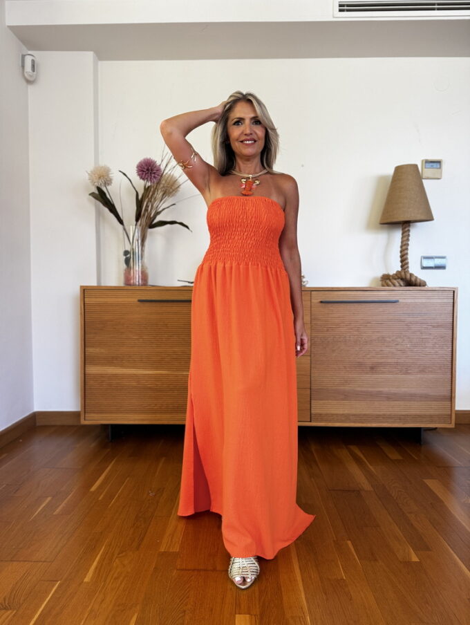 Vestido Honor Fruncido