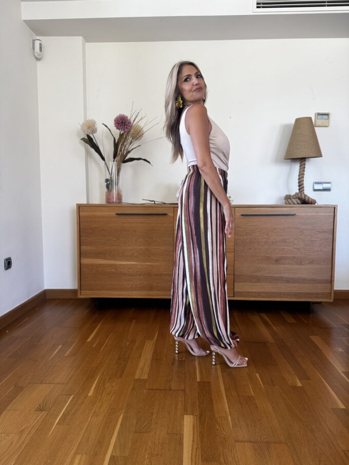 Pantalon Patente Rayas