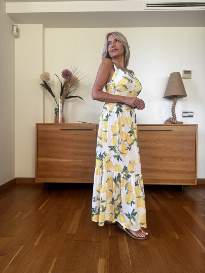 Vestido Estampado Lemons