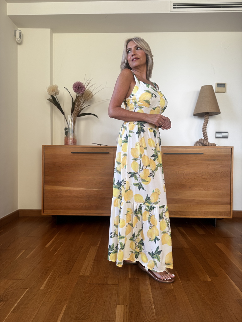 Vestido Estampado Lemons - Imagen 5