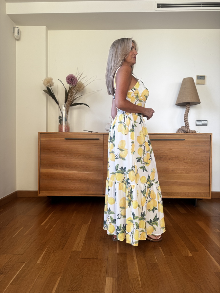Vestido Estampado Lemons - Imagen 3