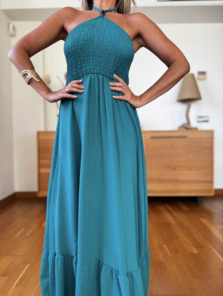 Vestido Fruncido Piedra - Imagen 10