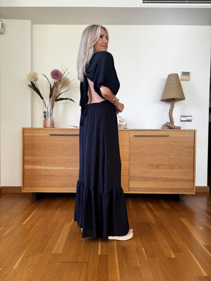 Vestido Largo Círculo