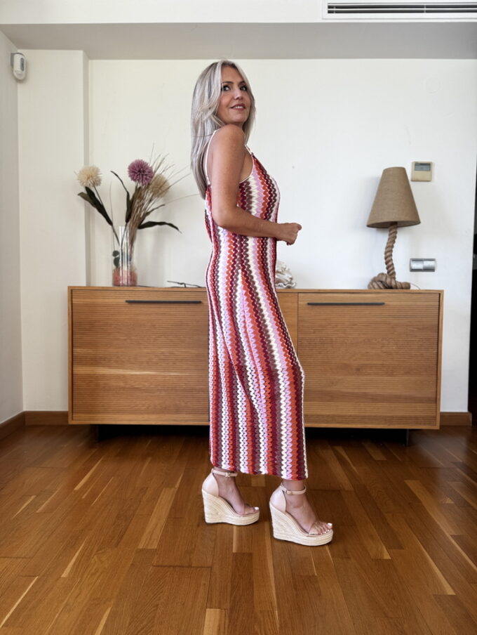 Vestido Hilo Zig Zag