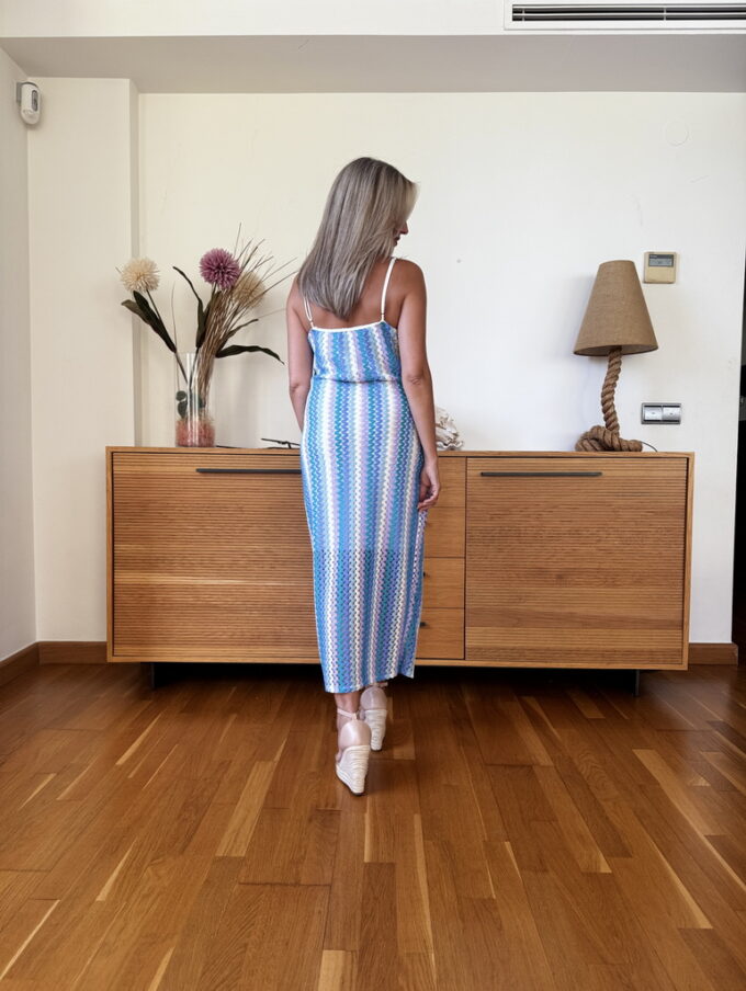 Vestido Hilo Zig Zag