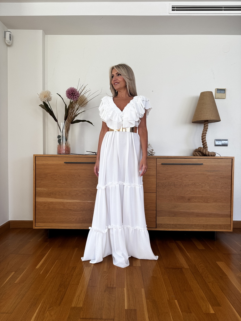 Vestido Largo Volantes - Imagen 19