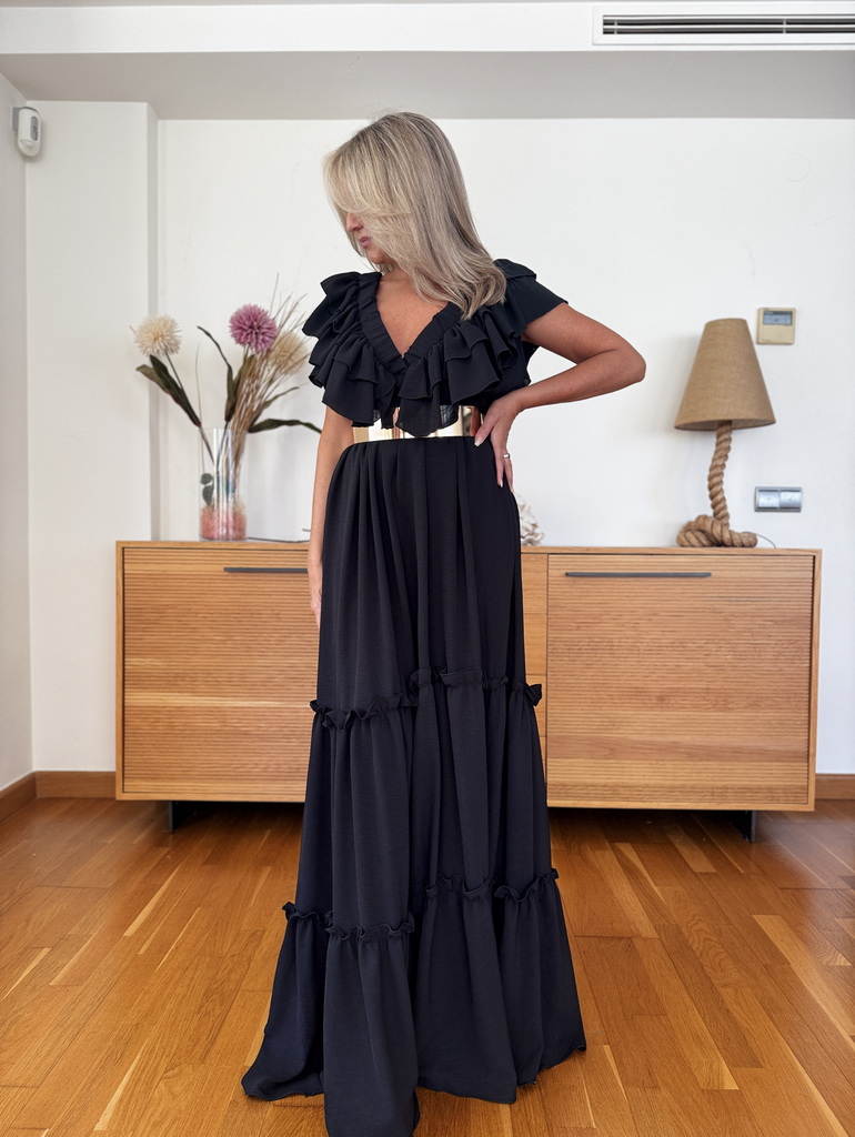 Vestido Largo Volantes - Imagen 24