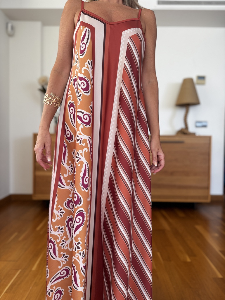 Vestido Pañuelo Satén - Imagen 5