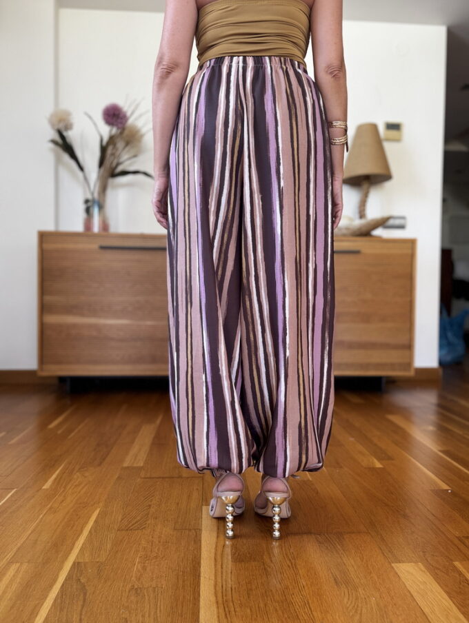 Pantalon Rayas Patente