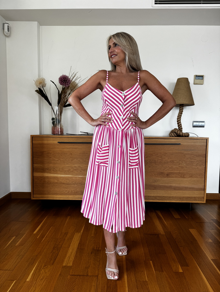 Vestido Midi Bolsillos - Imagen 8