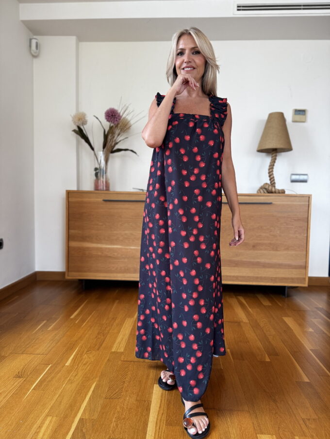 Vestido Largo Fruits