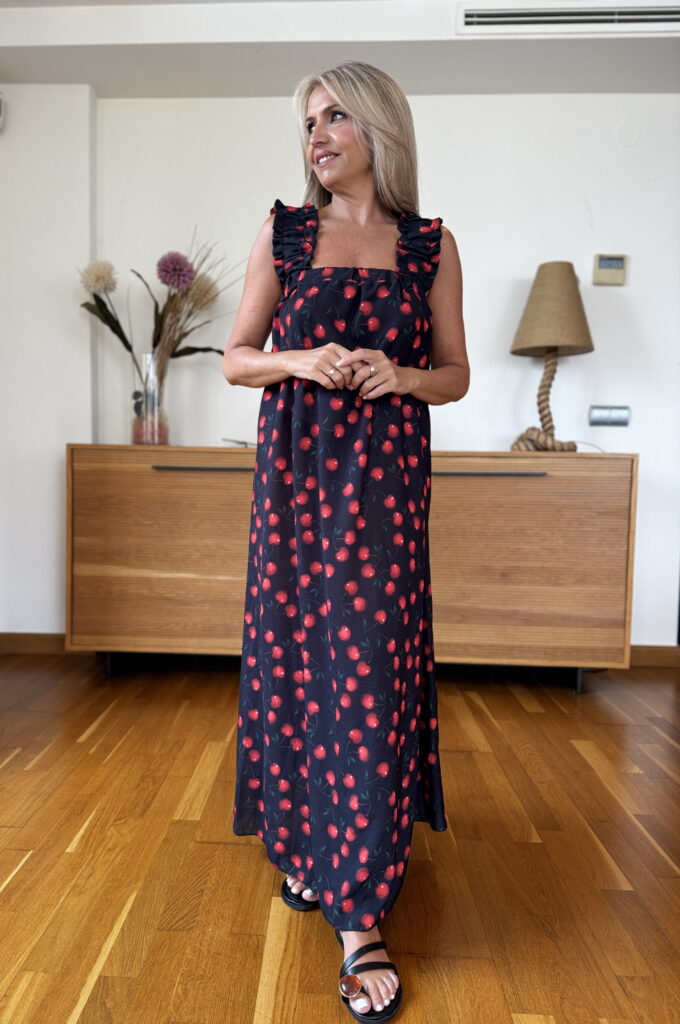 Vestido Largo Fruits