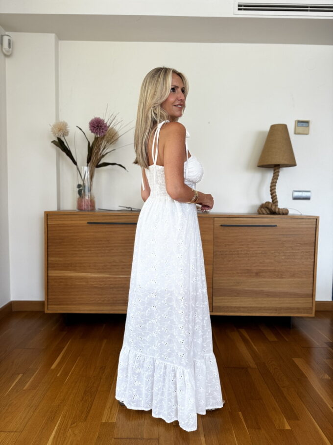 Vestido Largo Troquel