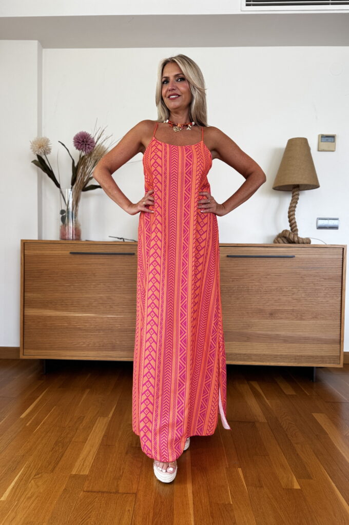 Vestido Espalda Cruzada