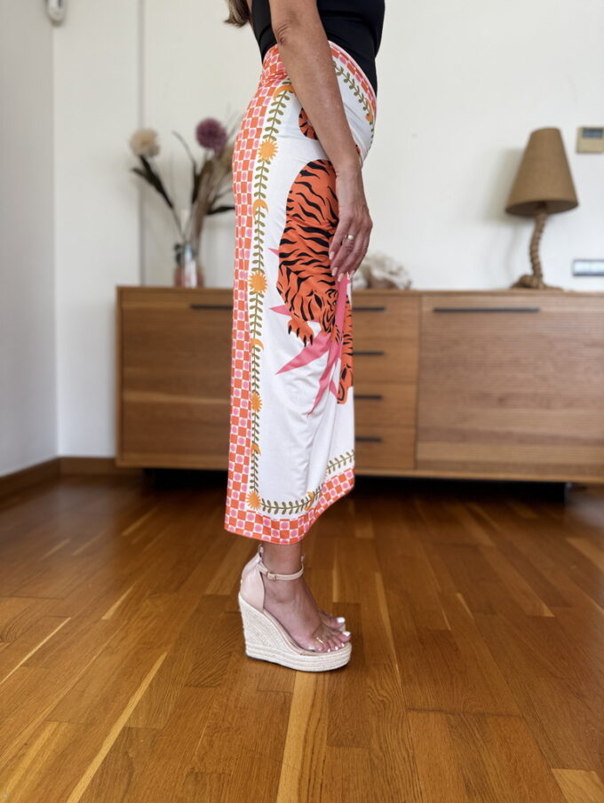 Falda Licra Estampada