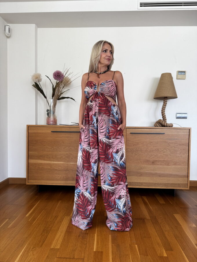 Mono Largo Cascos Estampado