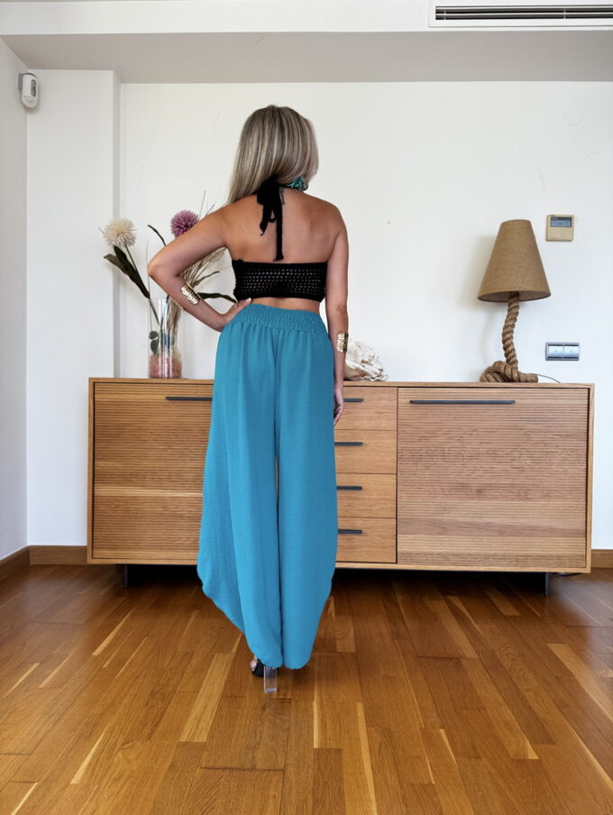 Pantalon Cintura Fruncida