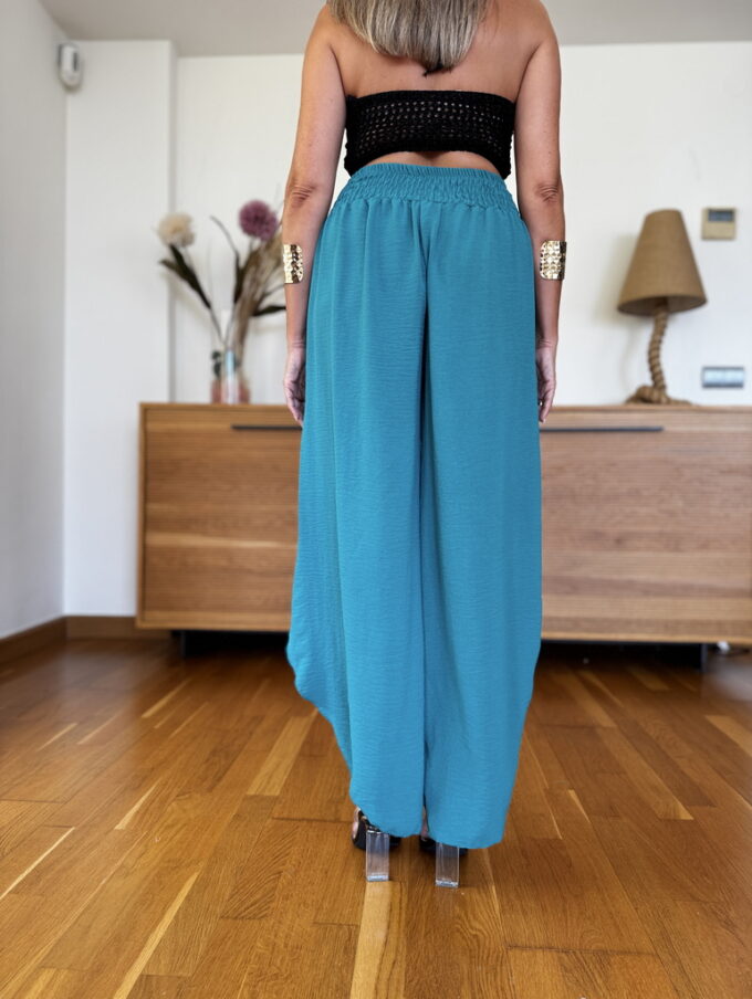 Pantalon Cintura Fruncida