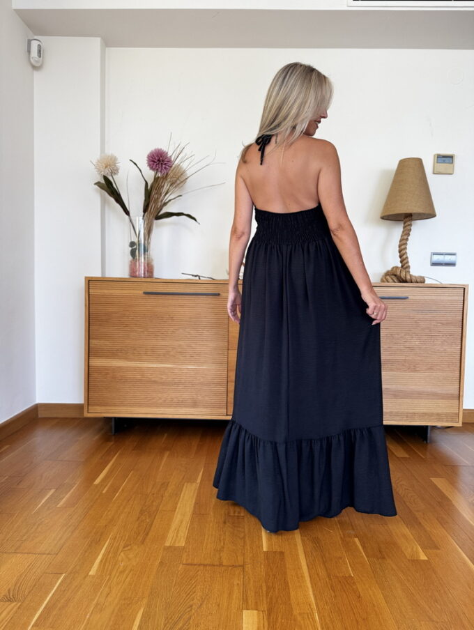 Vestido Fruncido Eslabones