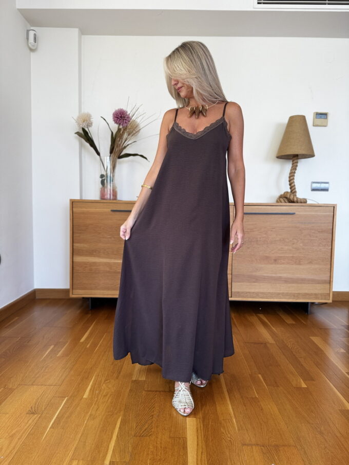 Vestido Lencero Largo