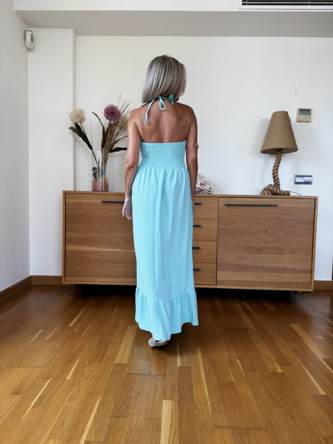 Vestido Fruncido Bolas