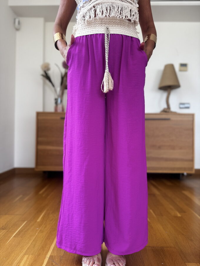 Pantalon Cintura Croché